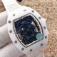 2017 Copy Richard Mille RM 052 Watch Rose Gold White Ceramic Blue Skull rubber  (2)_th.jpg